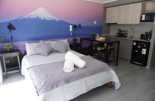 Downtown Santiago Apartment | Departamento full equipado a pasos del movistar arena, moderno y cómodo con toda la magia del sur