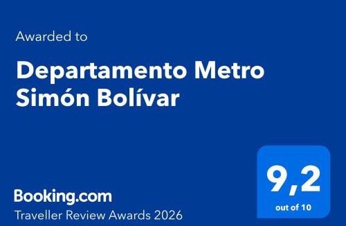 Nunoa Apartment | Departamento Metro Simón Bolívar