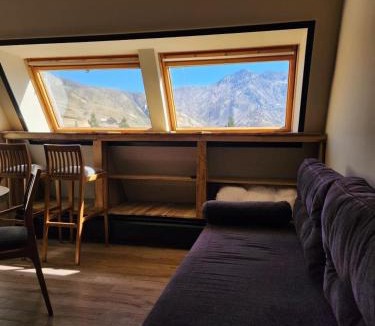 Las Lenas Apartment | Depto Premium 4 pax, Vista montaña