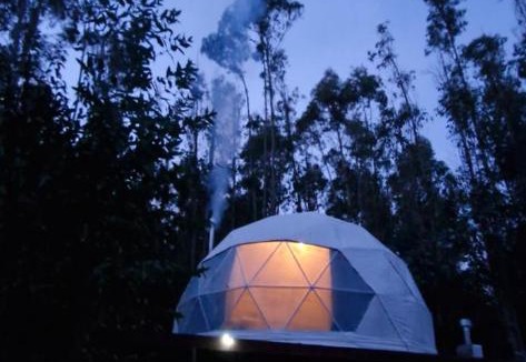 Araucania Region Other | Domo con opcion a tinaja en medio del bosque