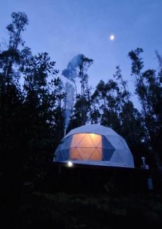 Araucania Region Other | Domo con opcion a tinaja en medio del bosque