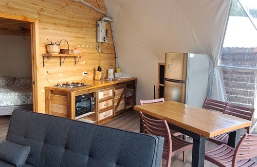 Coyhaique Cabin | Domo equipado para 5 personas en la naturaleza a 25 min de aeropuerto y ciudad