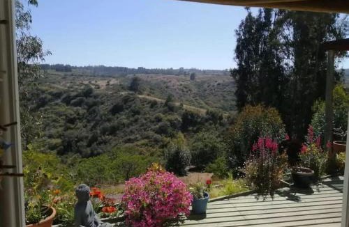 Algarrobo House | Dormitorio con baño privado en parcela con piscina
