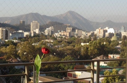 Santiago Condo | El Campanario - Beautiful 2 BR Condo in Providencia With AC