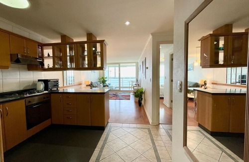 Renaca Apartment | Encanto de Reñaca viña del mar, Excellent ocean view, direct descent to the beach.