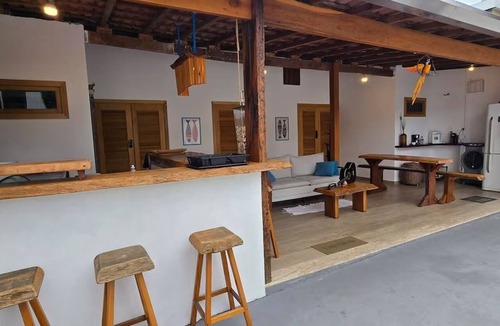 Itagua House | Entire house, 3 suites with air conditioning and gourmet area, Itaguá - Ubatuba-SP