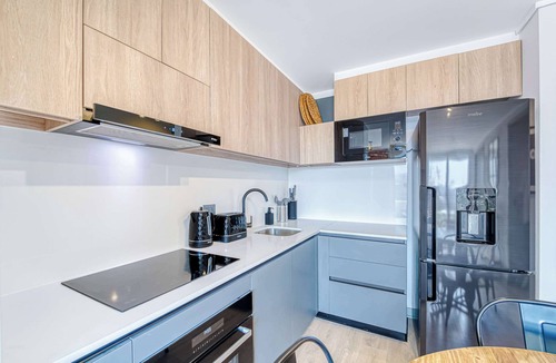 Nunoa Apartment | Espacio Nunoa 1BR, balcony and free parking