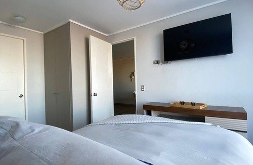 San Pedro de la Paz Apartment | Espacio Urbano Boho Comodo en la Ciudad
