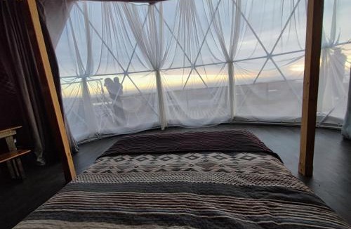 Los Vilos Apartment | Espectacular Domo Rústico con Vista en Los Vilos, equipado hasta 5 personas