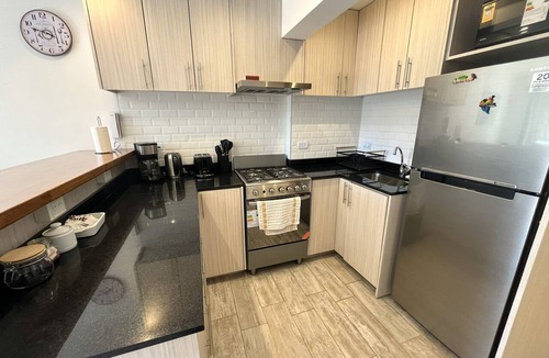 San Martin de los Andes Condo | Family Getaway with Waterfall View I Ayres del Bosque Accommodations