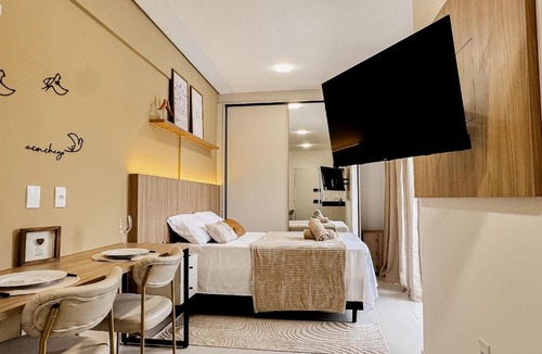 Santa Terezinha Apartment | Flat acolhedor + garagem em Brusque