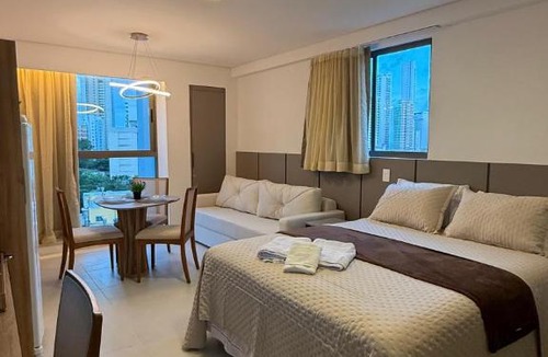 Boa Viagem Apartment | Flat Luxo em Boa Viagem - 5min do Aeroporto - perto da praia - Wi-Fi 500mb - check-in 24h