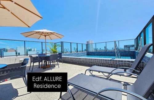 Boa Viagem Apartment | Flat VIP em Boa Viagem - Perto Aeroporto-Shopping Recife e Praia - check in 24h - wi-fi rápido - prédio piscina, coworking, academia e etc