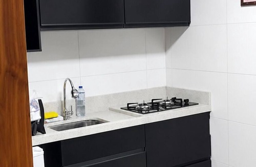 Cajuru Apartment | Full studios in Curitiba for singles or couples near the Botanical Garden/CWB