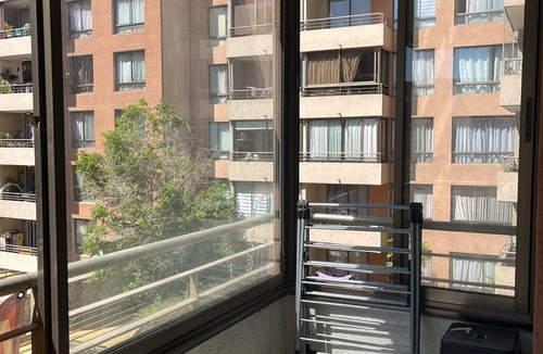 Downtown Santiago Apartment | Fully equipped furnished apartment steps from metro Line 1 Alameda downtown Stgo.