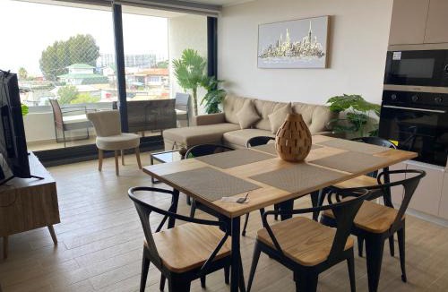 Placeres Apartment | Gran Dpto Vista Mar 3D2B, Piscina, Cancha, Terraza