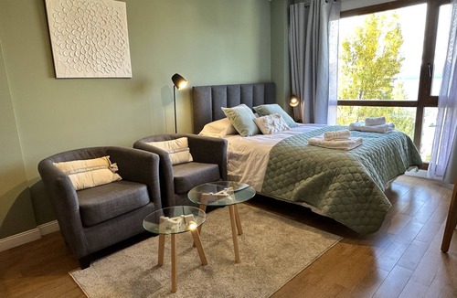 Centro Apartment | Grinly with lake view and parking in Bariloche