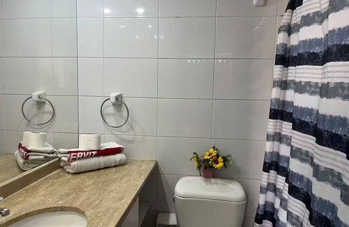 Downtown Santiago Apartment | Half a block from Sta Lucia subway Comfortable 1 bedroom