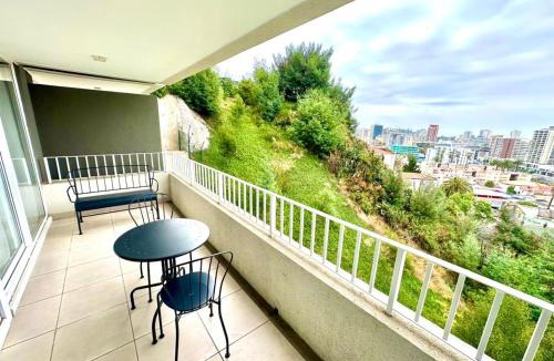 Vina del Mar Apartment | Hermoso departamento, Terraza con gran vista