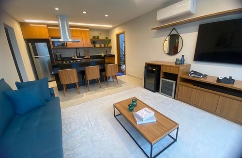 Ponta Leste Apartment | Home Sweet Sea. Beachfront Retreat: Luxury, Comfort and Exclusive SPA