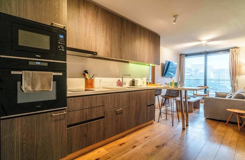 Puerto Varas Apartment | HOM I 1D1B, Calefaccion Central, Piscina temperada, WiFi, Estacionamiento