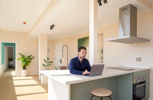 Santiago Apartment | HOM I Departamento 2D2B Cerca Bellas Artes Museo