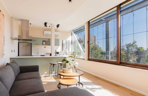 Santiago Apartment | HOM I Departamento 2D2B Cerca Bellas Artes Museo
