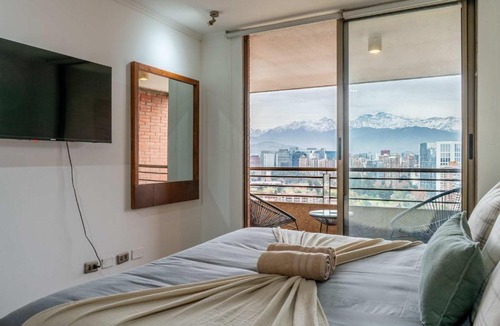 El Golf Apartment | HOM I Pasos del Metro I Las Condes I AC I Parking 0226