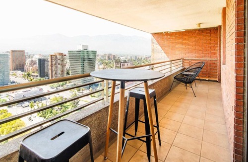 El Golf Apartment | HOM I Pasos del Metro I Las Condes I AC I Parking 0226