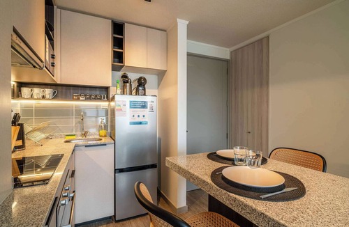 Downtown Santiago Apartment | HOM I WiFi Calefacción Gimnasio Movistar Arena