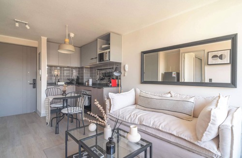 Downtown Santiago Apartment | HOM l 1D1B I WiFi l AA l Parking l Movistar Arena