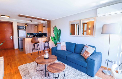 Apoquindo Apartment | HOM | Mall AltoLasCondes | Parking | AA | Terraza
