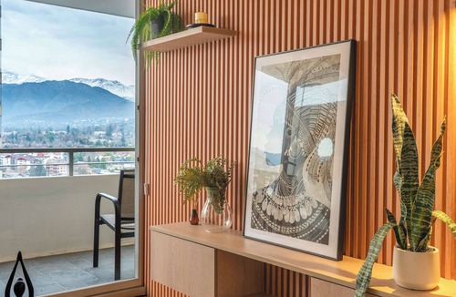 Apoquindo Apartment | HOM | Mall AltoLasCondes | Parking | AA | Terraza