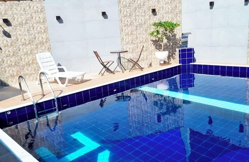 Jardim Praia Grande House | Incrível casa com piscina e Wi-Fi em Mongaguá/SP