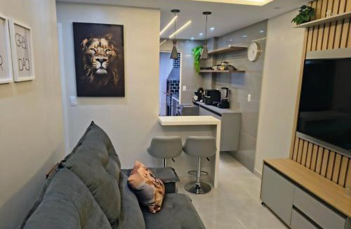 Jiboia Branca Apartment | Lindo Apartamento mobiliado Cop 30