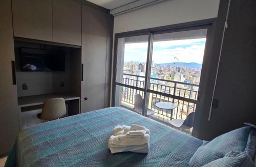 Vila Buarque Apartment | LOFT a 5 MIN DO METRÔ MOBILIADO
