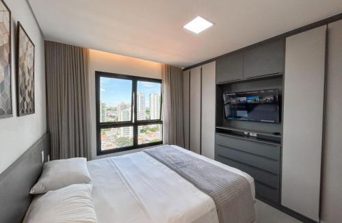 Santa Fe House | Loft Confortável e Elegante com Quarto Fechado