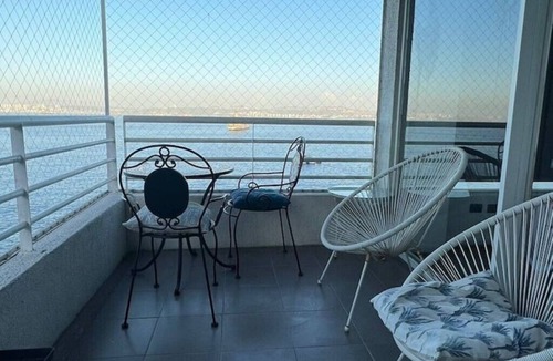 Playa Ancha Apartment | Luminosos Apartamento en Borde Bahía Valparaíso