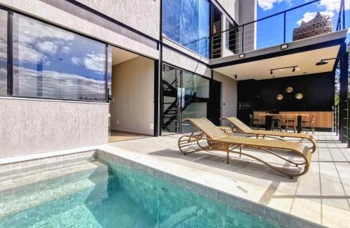 Prata House | Lux 28 - Casa moderna piscina aquecida e vista