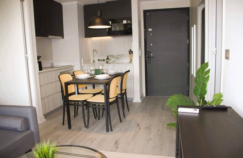 Nunoa Apartment | Metro Access Pool & Gym Parking in Ñuñoa