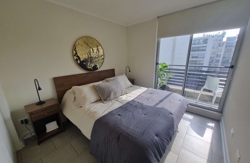 Downtown Santiago Apartment | Modern 1BR Oasis in Centro | Steps to Toesca Metro