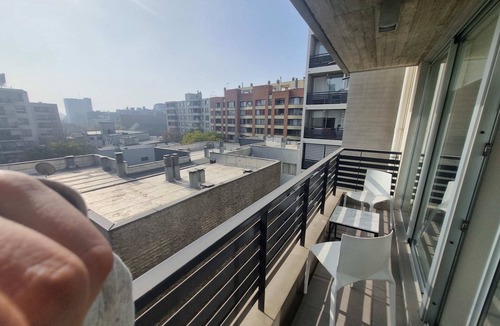 Downtown Santiago Apartment | Modern 1BR Oasis in Centro | Steps to Toesca Metro