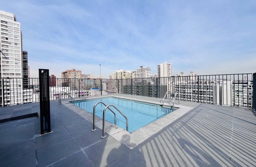 Downtown Santiago Apartment | Modern Santiago Studio: Prime Location & Pool