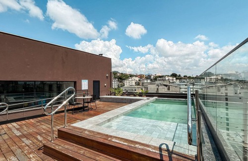 Centro Apartment | Modern studio in Lapa with pool and gym | R1205