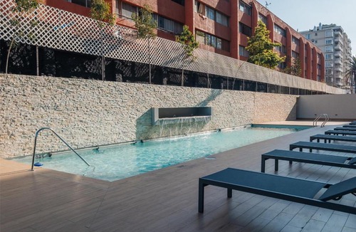 Nunoa Apartment | Moderno Depto 2D con Vista a la Cordillera, Terraza y Parking