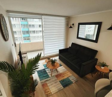 La Cisterna Apartment | Moderno Depto con Terraza, Estacionamiento y Piscina, La Cisterna