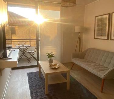 Nunoa Apartment | Moderno y acogedor depto cercano a Portal Ñuñoa y Estadio Nacional
