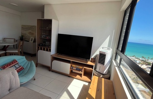 Jacarecica Apartment | Ocean View on the 20th Floor | Rooftop with Jacuzzi | 1 Block from the Beach |