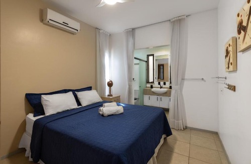 Colonia de Pescadores Apartment | Oceanview A102 - on Beach, big 116m2, 2 Bedrooms, 3xAC, close to Centrum, fully equipped kitchen