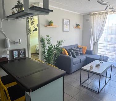 Ovalle Apartment | Ovalle Rent Panorámico 4P - Piso Alto con Balcón - 404A
